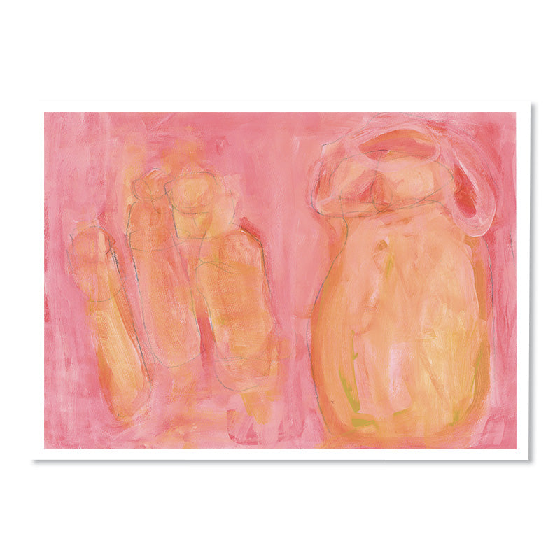 'Pink Jars' Fine Art Print